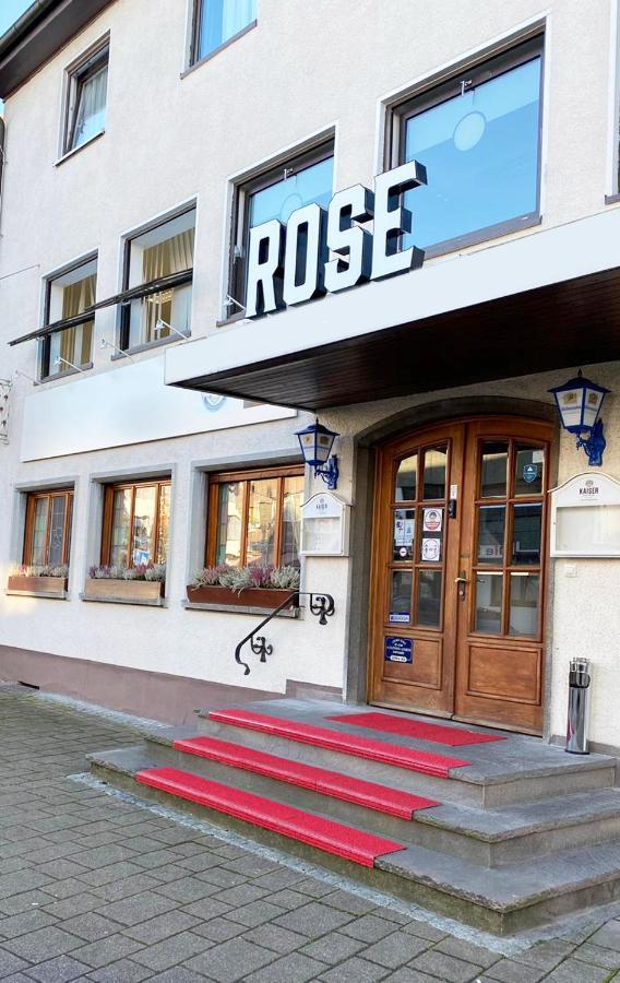 Hotel Goldene Rose Ebersbach an der Fils Exterior photo